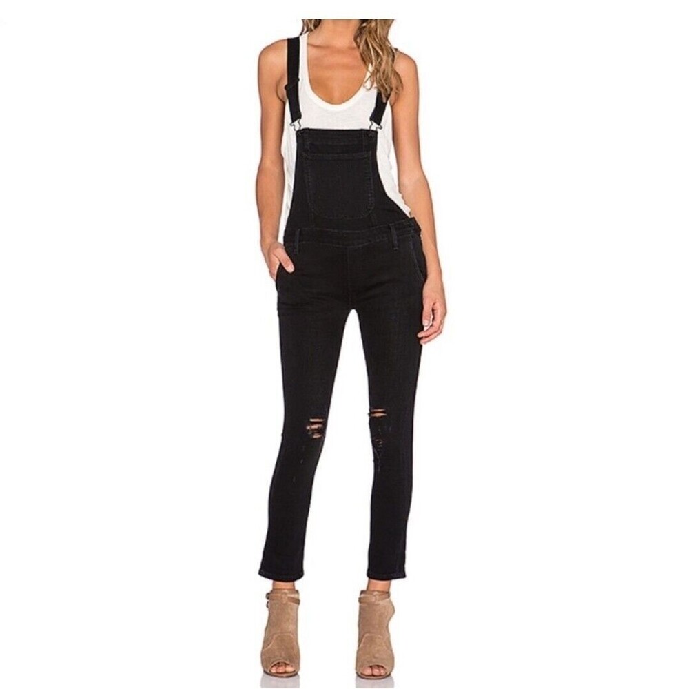 Black Orchid denim jean the Skinny Overall Black carbonite size 29 faded black